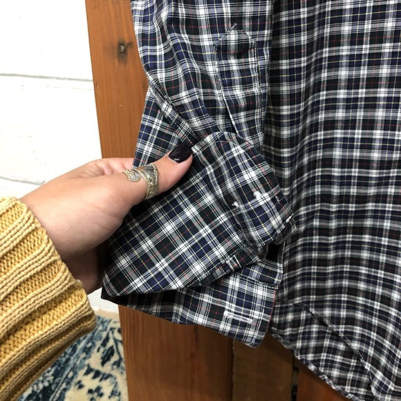 Mens Ralph Lauren size medium plaid dress shirt - Picture 7 of 8